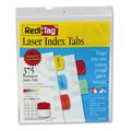 Redi-Tag Laser Tab, 1-1/8 in., Assorted, PK375 39020